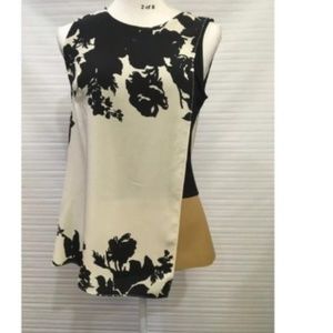 Bailey 44 Black and Tan Designer Quality Top - NWT